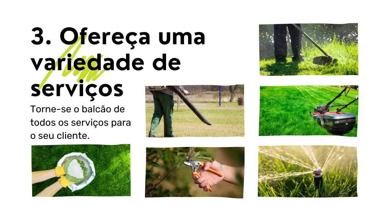 8 Estratégias para conquistar a Fidelidade do Cliente em negócios de Jardinagem e Paisagismo 13 Diversos serviços que uma empresa de jardinagem pode prestar