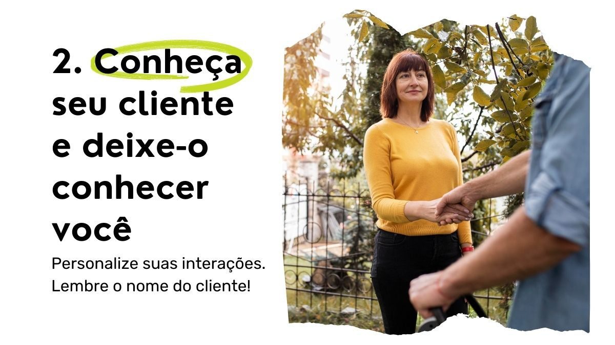 8 Estratégias para conquistar a Fidelidade do Cliente em negócios de Jardinagem e Paisagismo 12 Cliente apertando a mão do jardineiro