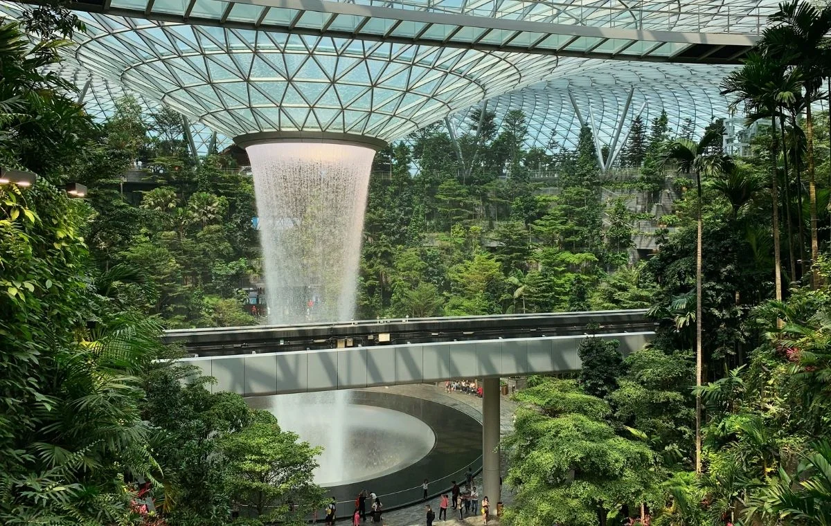Jardim de Inverno: Conceito e História 16 Aeroporto Changi de Singapura