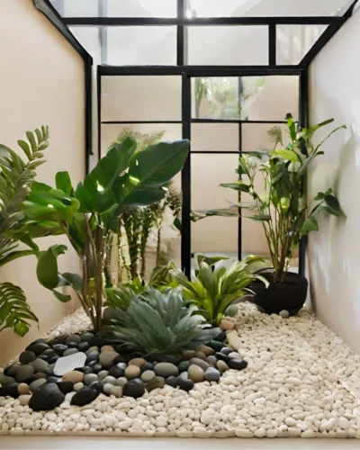 Jardim de Inverno: Conceito e História 17 Jardim de inverno. Imagem gerada por Inteligência Artificial.