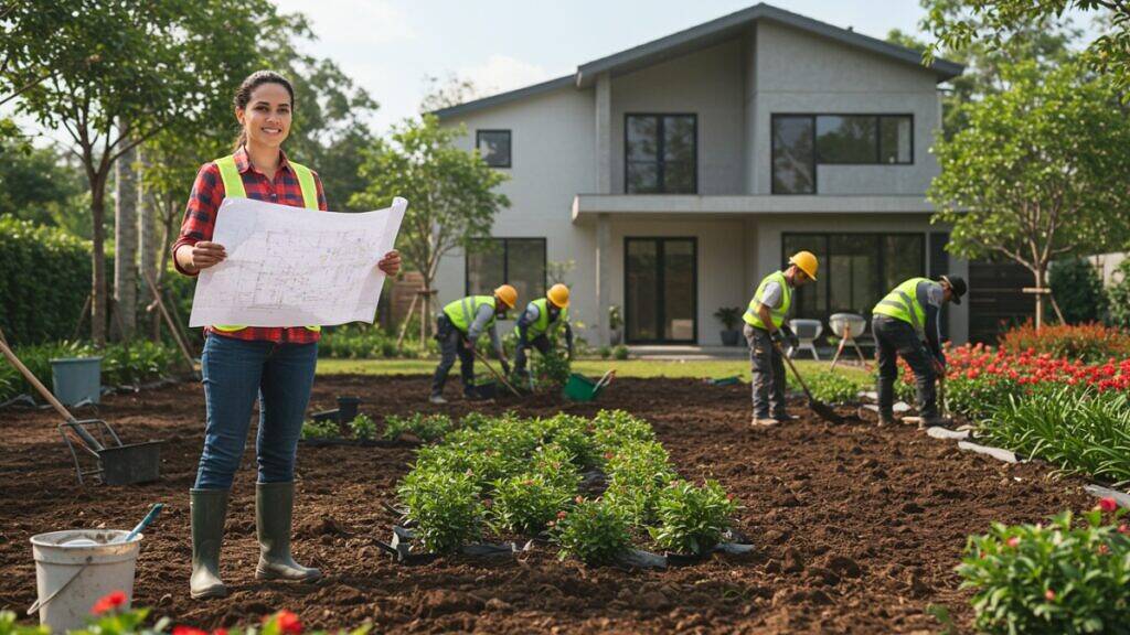 Com o projeto em mãos, podemos passar para a próxima fase: A implantação do jardim