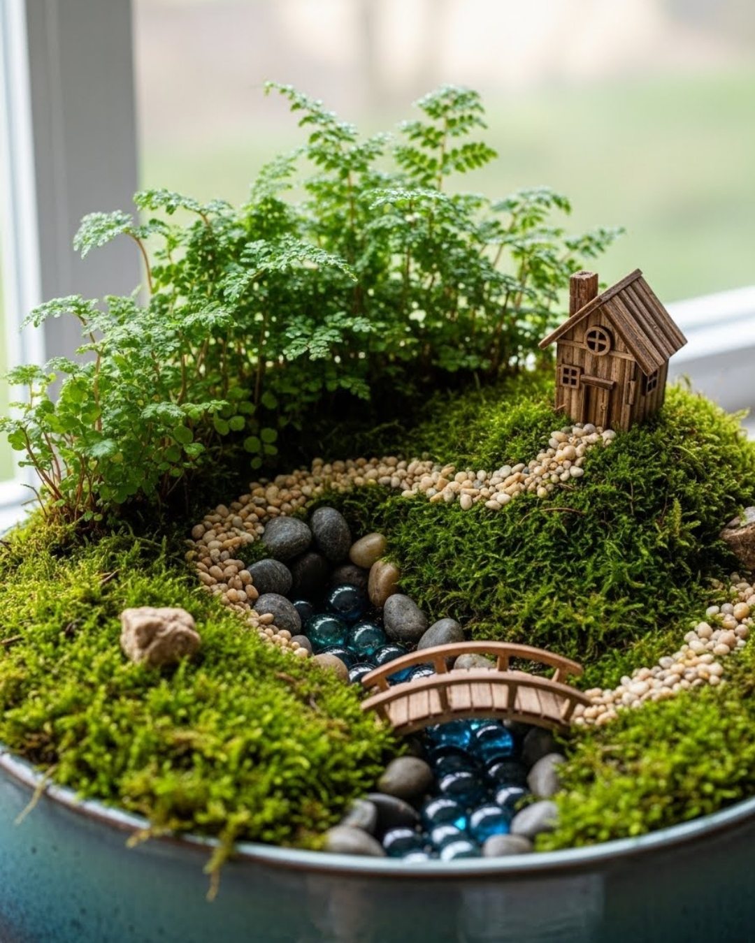 Jardim de fadas em vaso: guia prático completo 2 Jardim de fadas - Ideia 2
